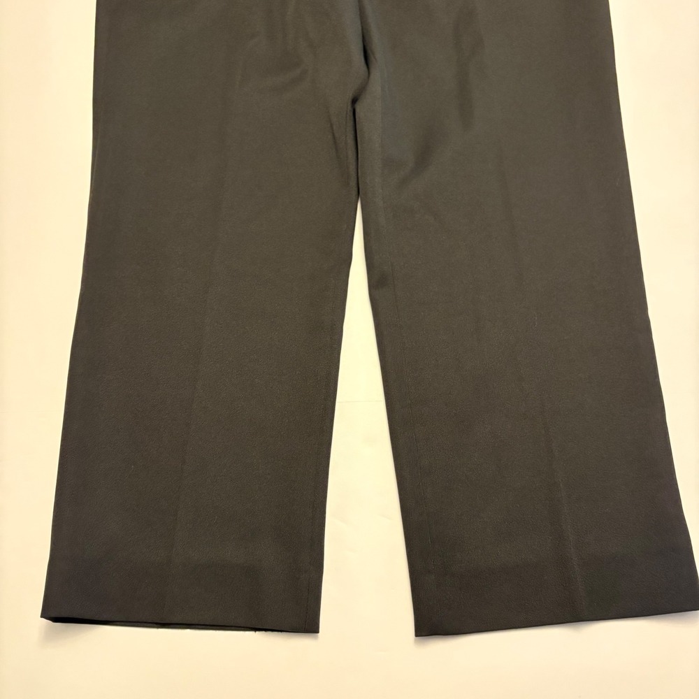 Levi Strauss Action Slacks Mens 42x32 Black Vintage Straight Leg Trousers - Picture 2 of 11